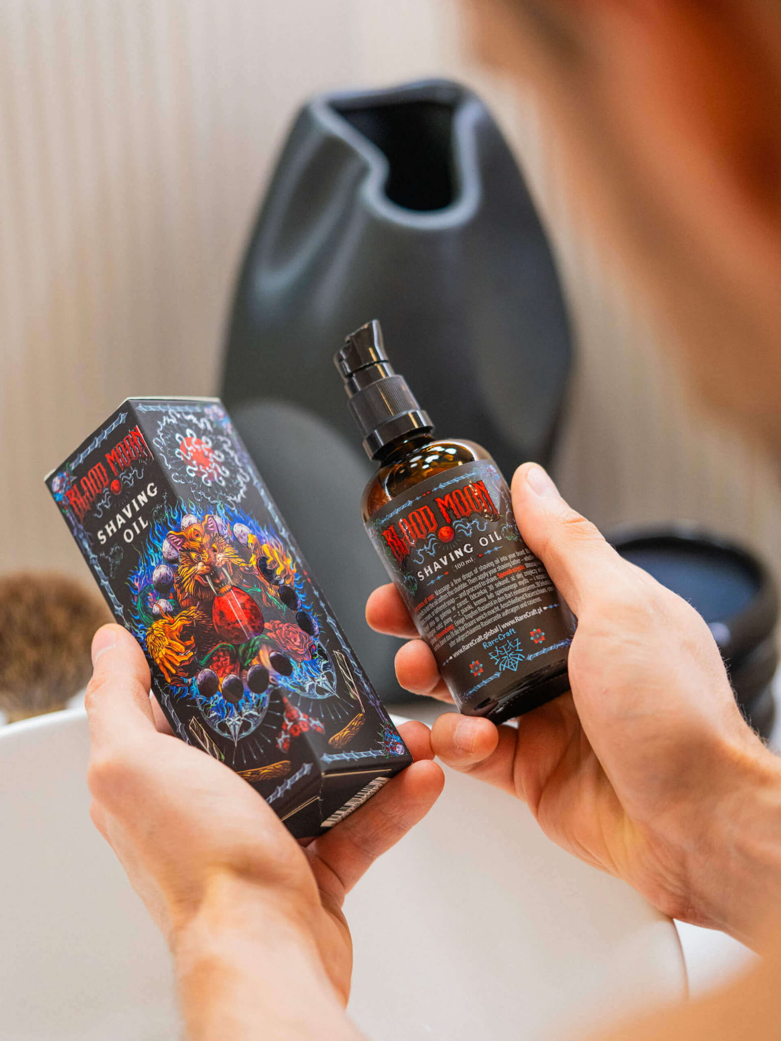 RareCraft Blood Moon Shaving Oil - Rasieröl 100ml